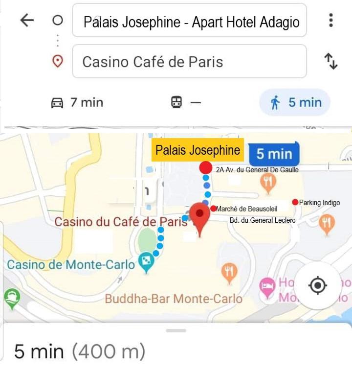 Monaco A 300M Du Casino - Grand Studio Avec Piscine Beausoleil Εξωτερικό φωτογραφία